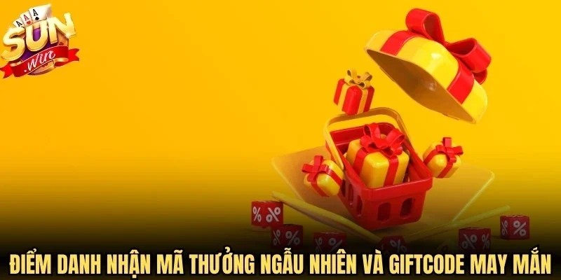 Điểm danh nhận mã thưởng ngẫu nhiên và giftcode may mắn