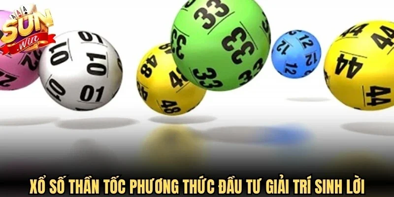 Xổ số Thần Tốc phương thức đầu tư giải trí sinh lời cuốn hút